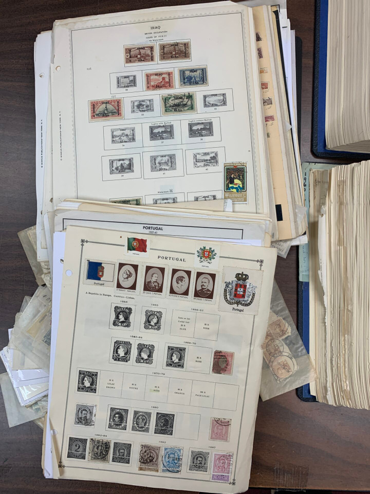 INTERNATIONAL COLLECTION OF THOUSANDS IN ONE LARGE CARTON – 425980