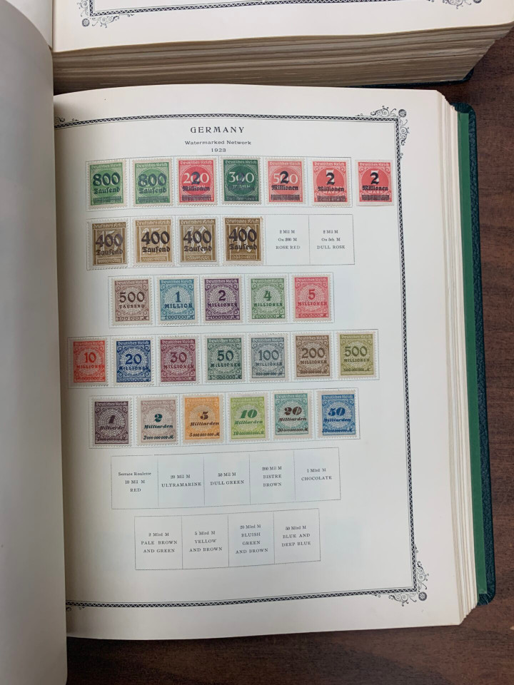 GERMANY AND COLONIES – TWO SCOTT SPECIALTY ALBUMS – 425981