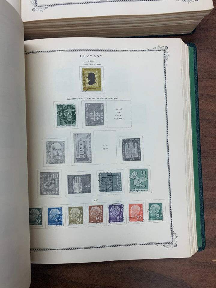 Germany and Colonies Two Pristine Scott Specialty Albums, German States to Late 20th Century