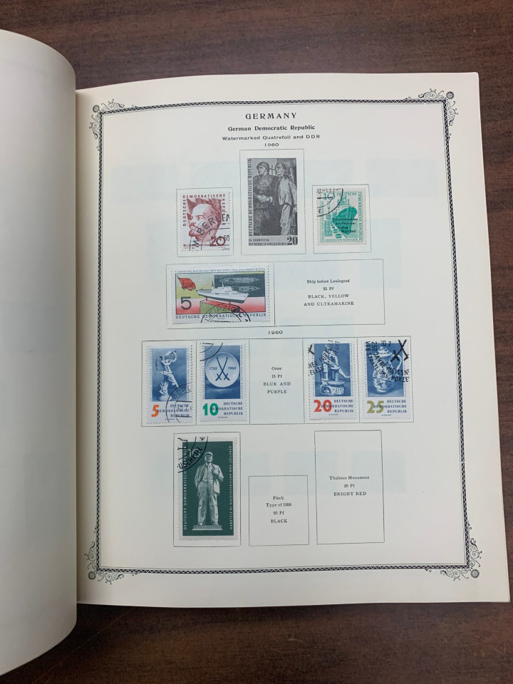 Germany and Colonies Two Pristine Scott Specialty Albums, German States to Late 20th Century