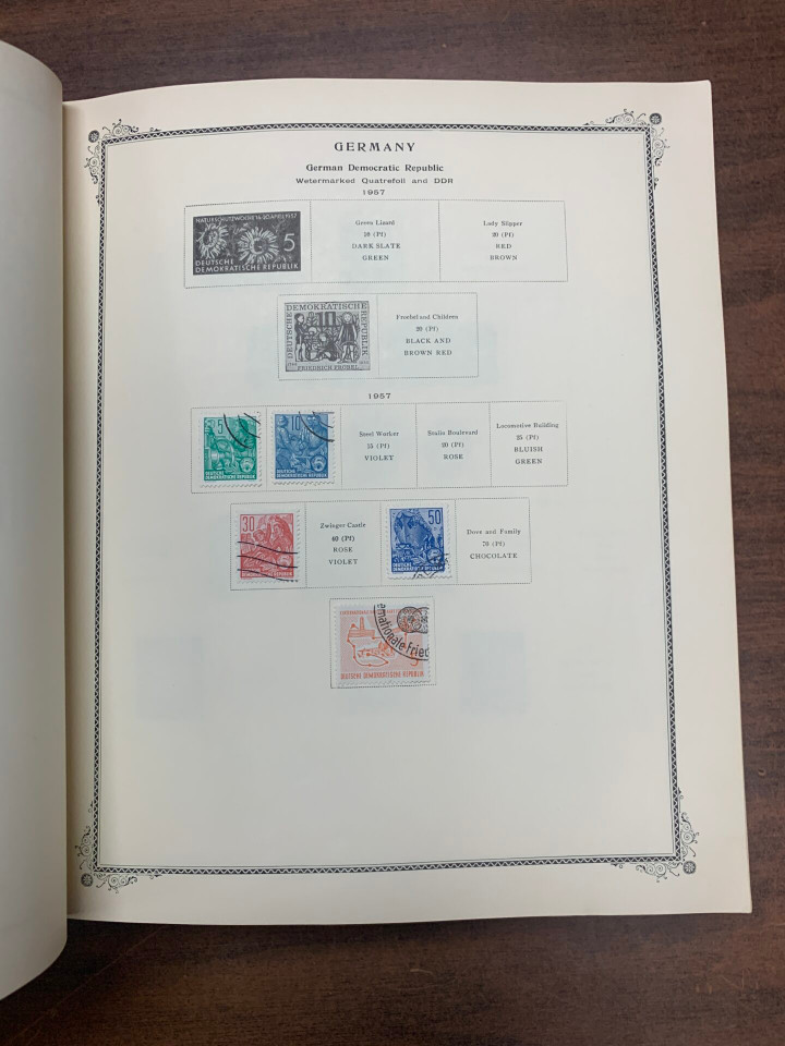 GERMANY AND COLONIES – TWO SCOTT SPECIALTY ALBUMS – 425981