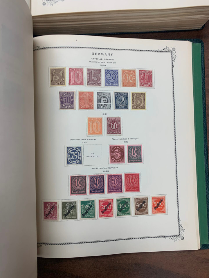 GERMANY AND COLONIES – TWO SCOTT SPECIALTY ALBUMS – 425981