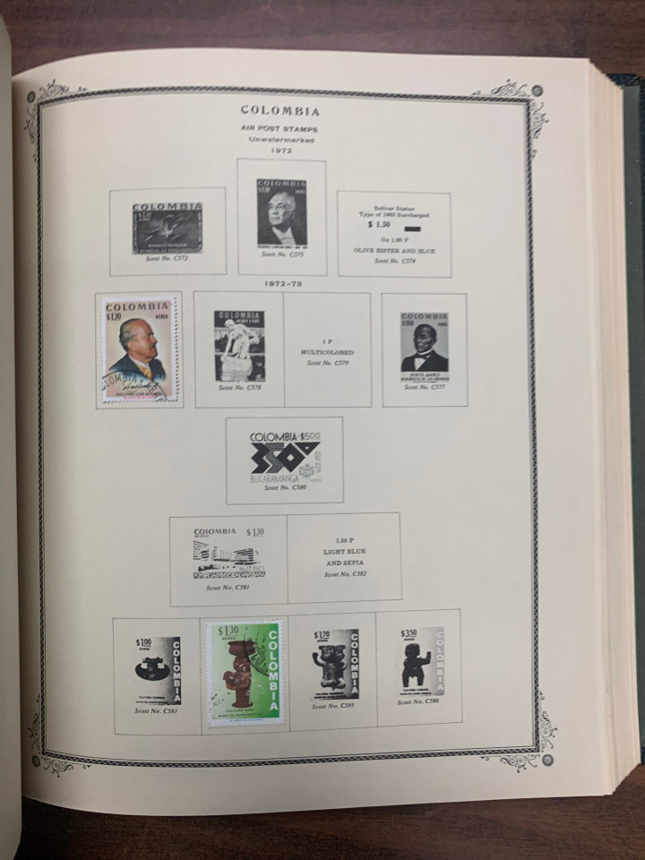 LATIN AMERICA – 5 SCOTT SPECIALTY ALBUMS – 425982