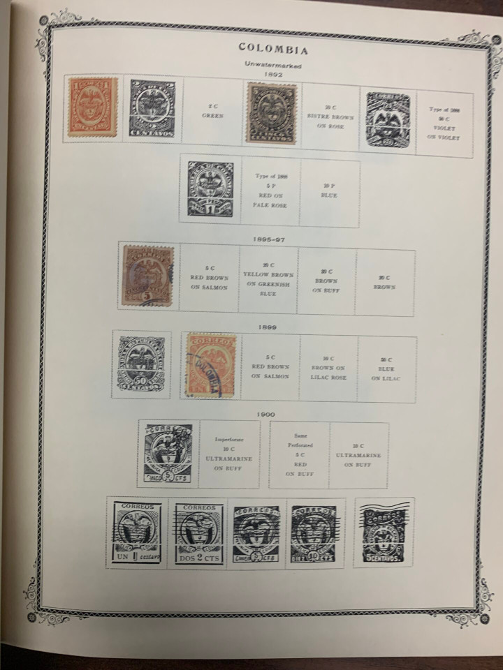 LATIN AMERICA – 5 SCOTT SPECIALTY ALBUMS – 425982