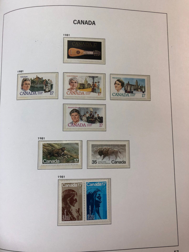 CANADA – COLLECTION IN TWO DAVO ALBUMS – 425969