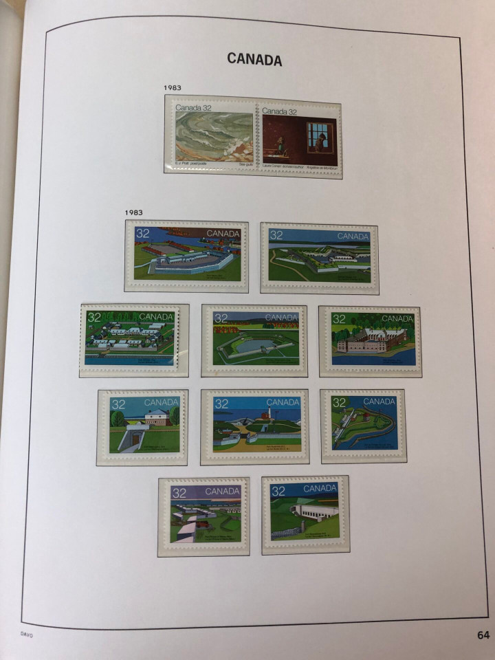 CANADA – COLLECTION IN TWO DAVO ALBUMS – 425969