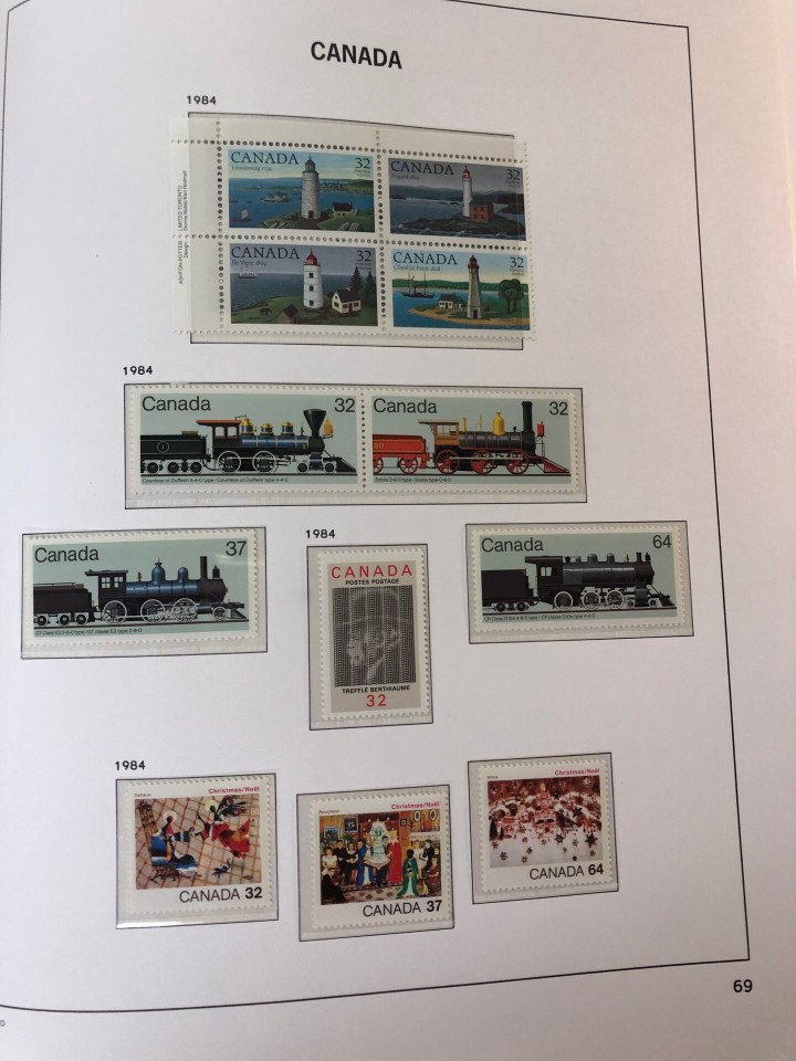 CANADA – COLLECTION IN TWO DAVO ALBUMS – 425969