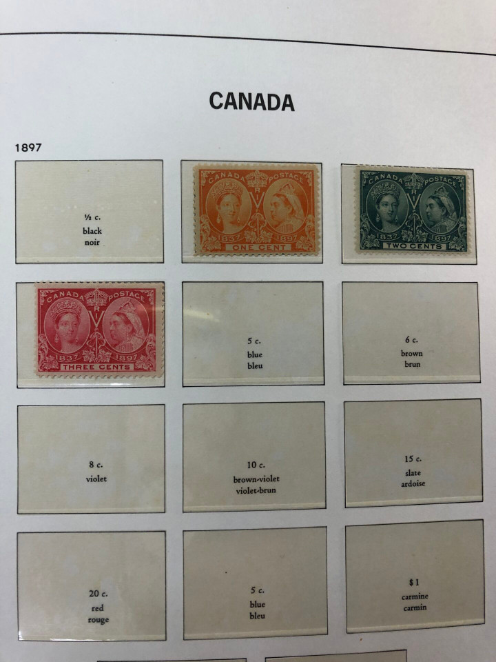 CANADA – COLLECTION IN TWO DAVO ALBUMS – 425969