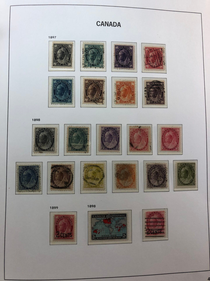CANADA – COLLECTION IN TWO DAVO ALBUMS – 425969