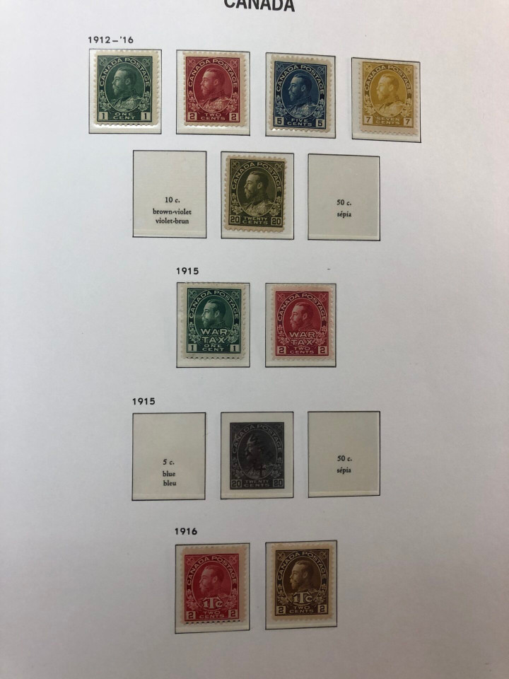 CANADA – COLLECTION IN TWO DAVO ALBUMS – 425969