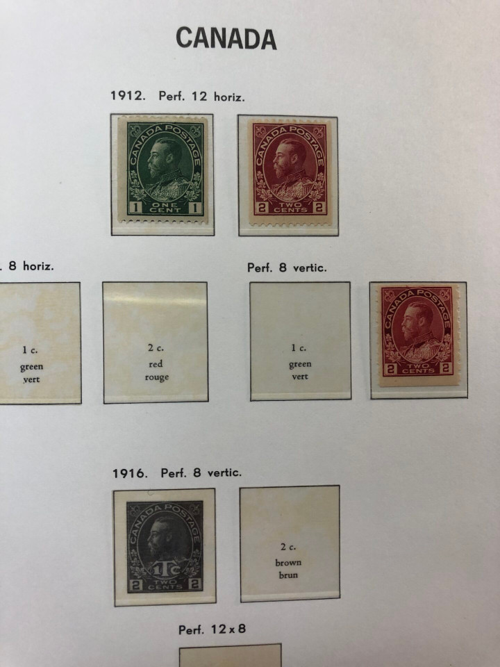 CANADA – COLLECTION IN TWO DAVO ALBUMS – 425969