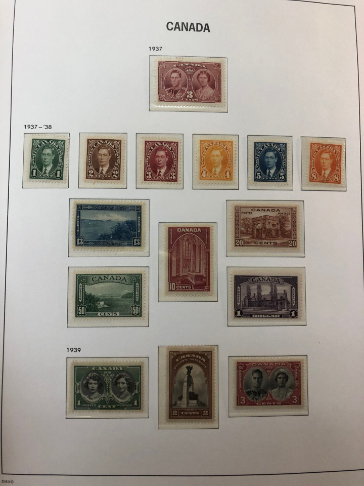 CANADA – COLLECTION IN TWO DAVO ALBUMS – 425969