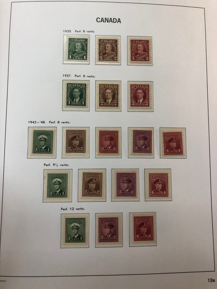 CANADA – COLLECTION IN TWO DAVO ALBUMS – 425969