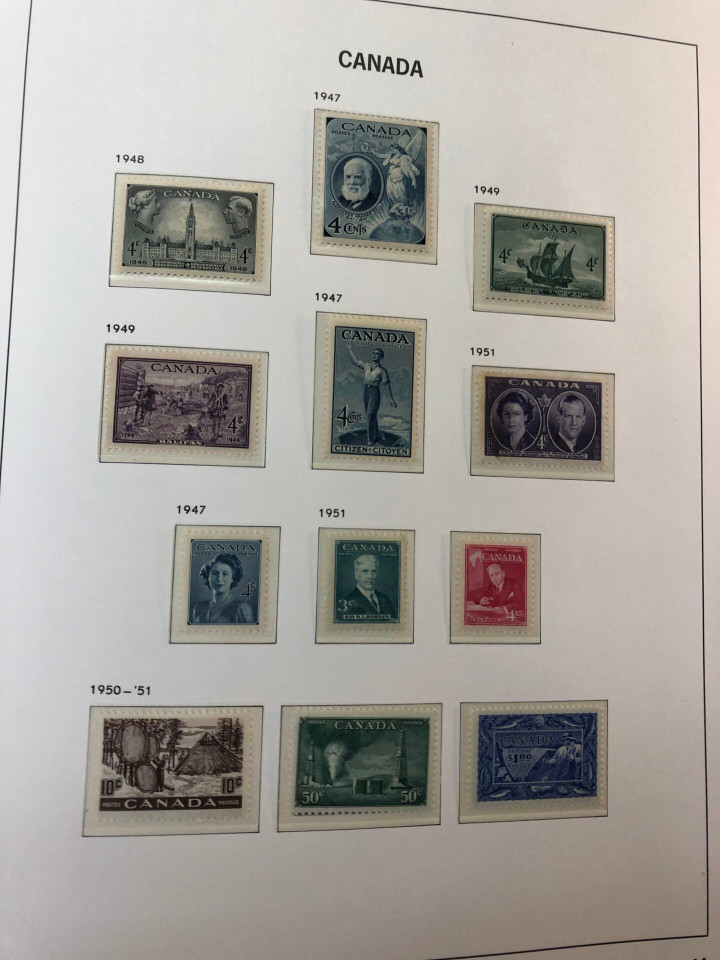 CANADA – COLLECTION IN TWO DAVO ALBUMS – 425969