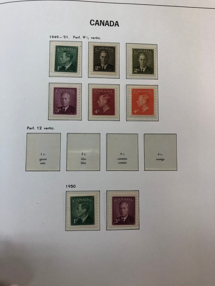 CANADA – COLLECTION IN TWO DAVO ALBUMS – 425969