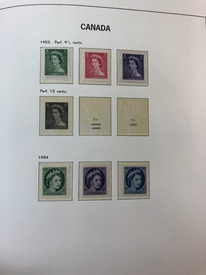 CANADA – COLLECTION IN TWO DAVO ALBUMS – 425969