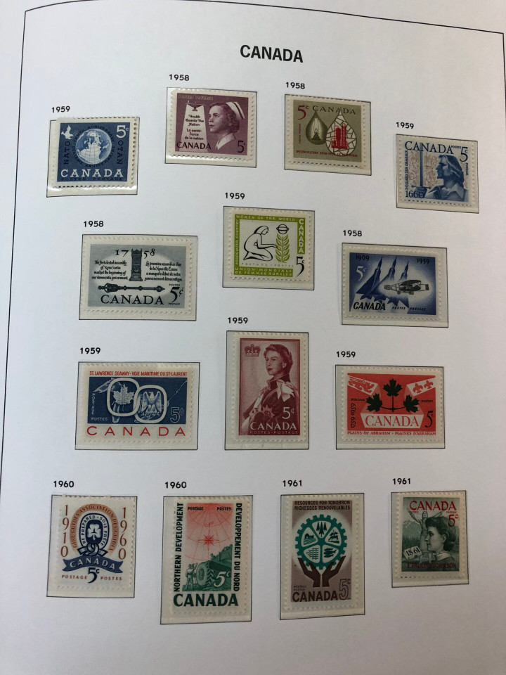 CANADA – COLLECTION IN TWO DAVO ALBUMS – 425969