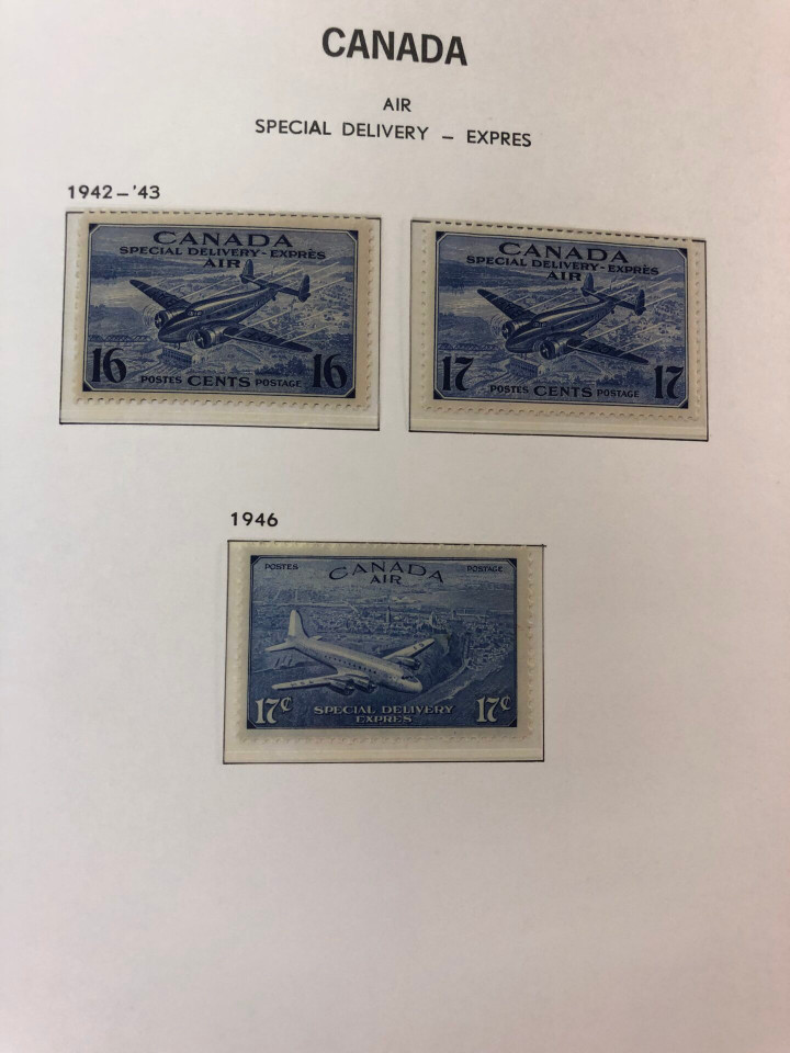 CANADA – COLLECTION IN TWO DAVO ALBUMS – 425969