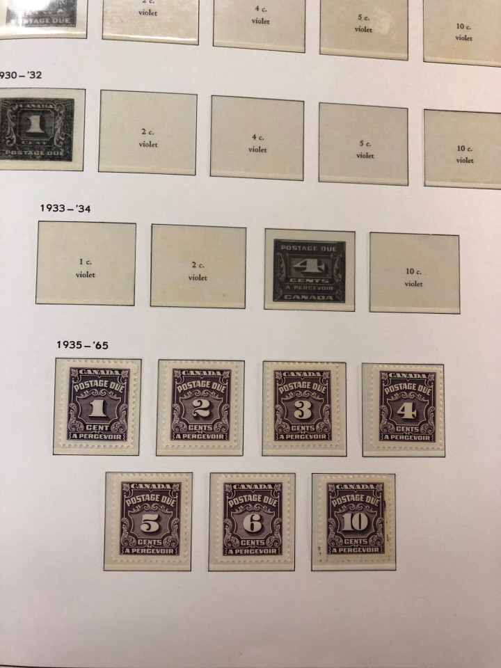 CANADA – COLLECTION IN TWO DAVO ALBUMS – 425969