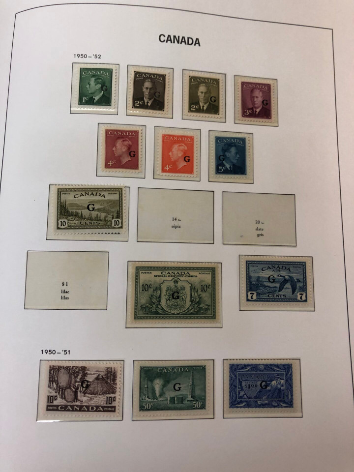 CANADA – COLLECTION IN TWO DAVO ALBUMS – 425969