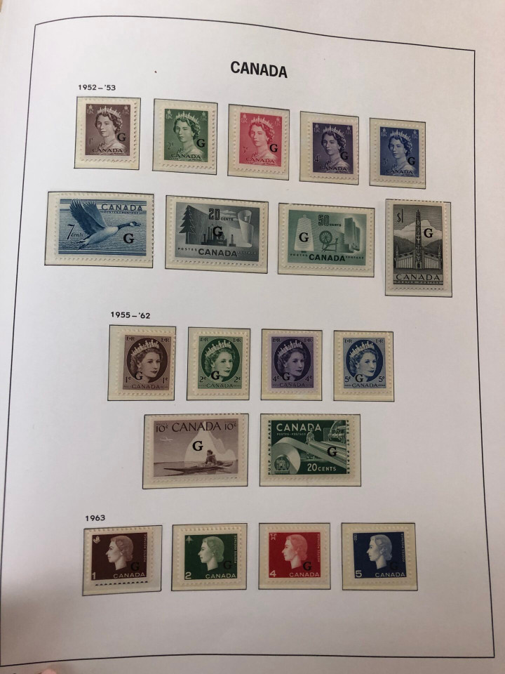 CANADA – COLLECTION IN TWO DAVO ALBUMS – 425969