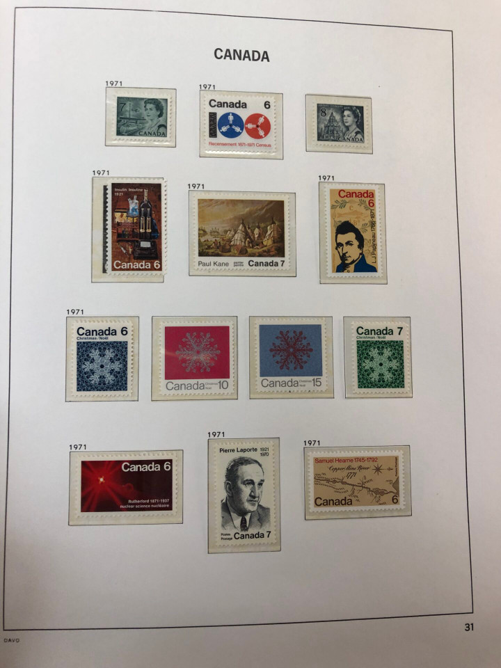 CANADA – COLLECTION IN TWO DAVO ALBUMS – 425969