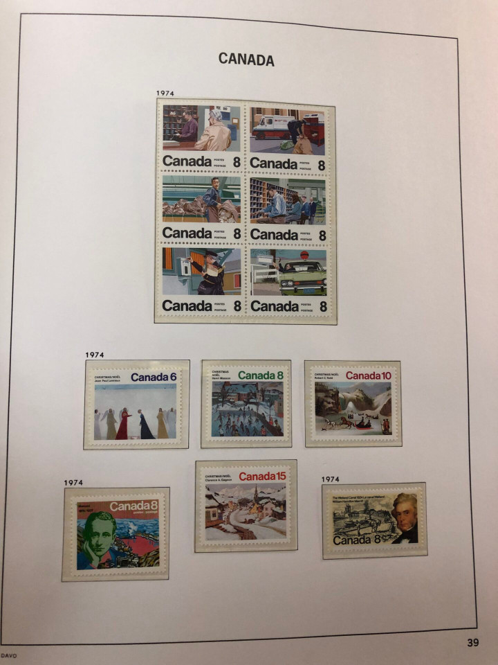 CANADA – COLLECTION IN TWO DAVO ALBUMS – 425969