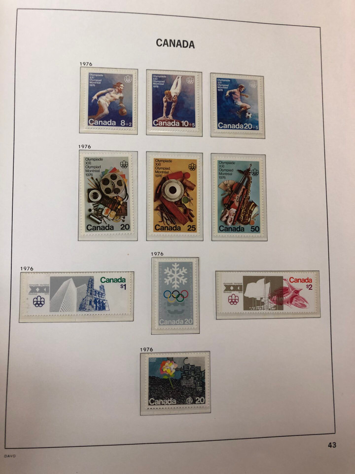 CANADA – COLLECTION IN TWO DAVO ALBUMS – 425969