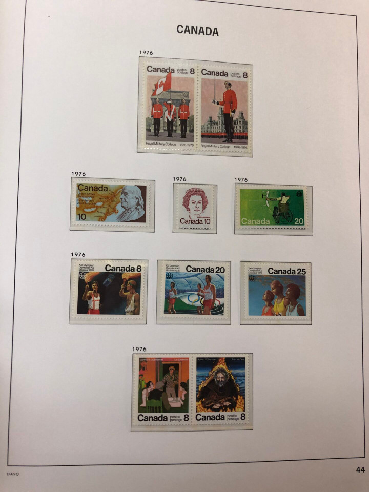 CANADA – COLLECTION IN TWO DAVO ALBUMS – 425969