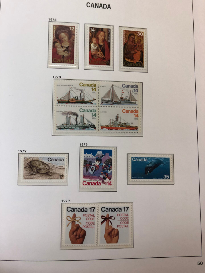 CANADA – COLLECTION IN TWO DAVO ALBUMS – 425969