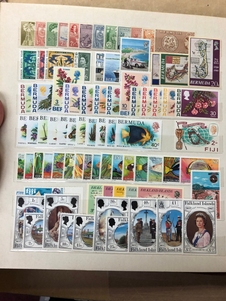 INTERNATIONAL SELECTION IN 7 STOCK BOOKS – 425971