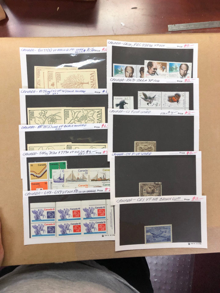 Modern Mint Commonwealth Stamps Couple Thousand Different, Aden to Zambia, 400 Stock Cards