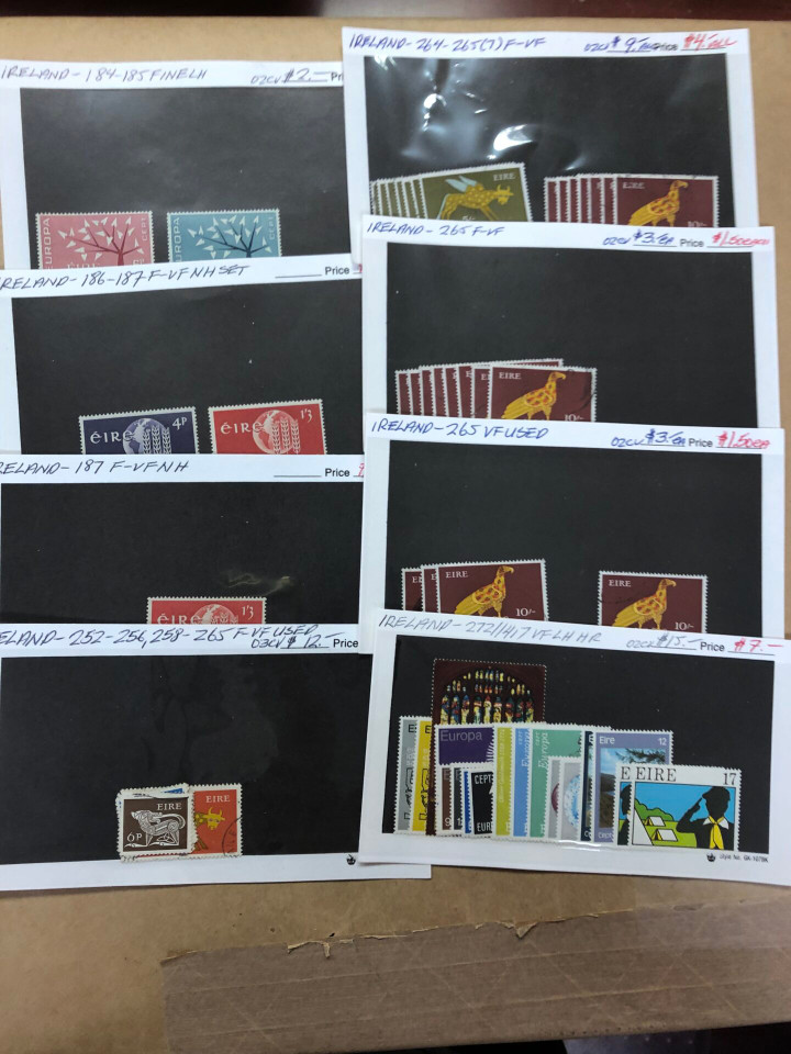 Modern Mint Commonwealth Stamps Couple Thousand Different, Aden to Zambia, 400 Stock Cards