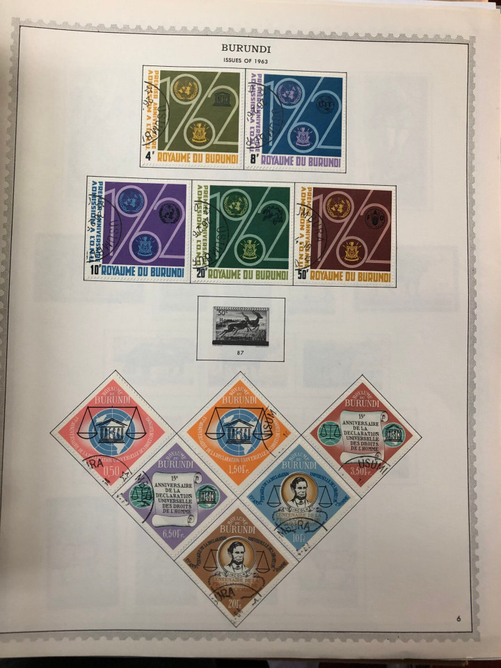 INTERNATIONAL COLLECTION – ANTIGUA TO BURUNDI – 426346