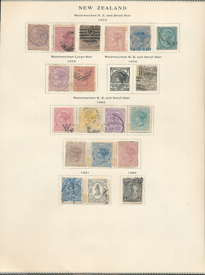 NEW ZEALAND – 19th CENTURY COLLECTION – 426426