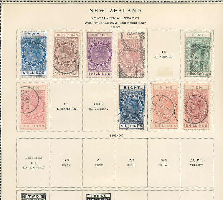NEW ZEALAND – 19th CENTURY COLLECTION – 426426