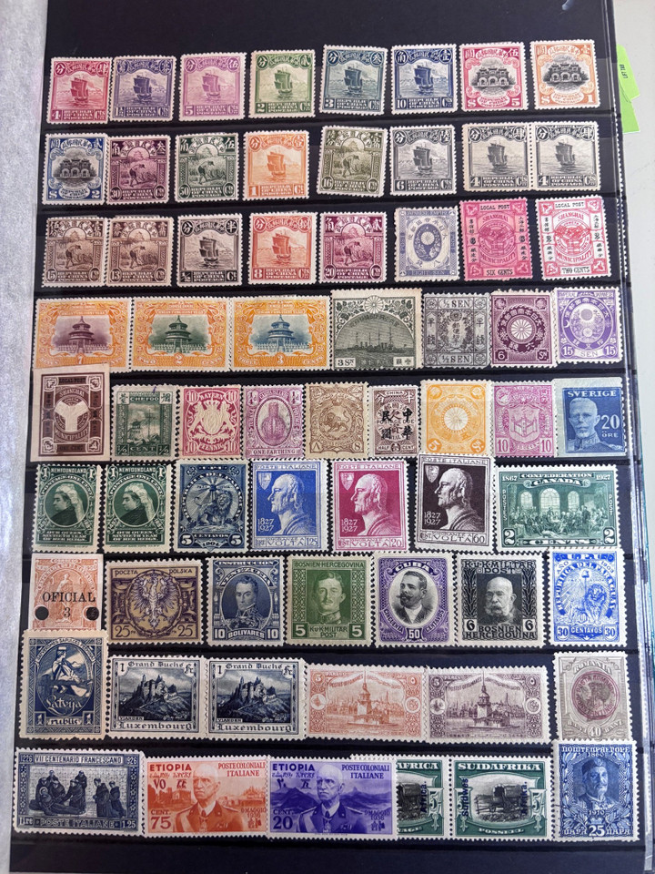 INTERNATIONAL CLASSICS – 2,000 Different, Strong Italy, British Empire, China, Japan, US, Early 20th Century – 426358