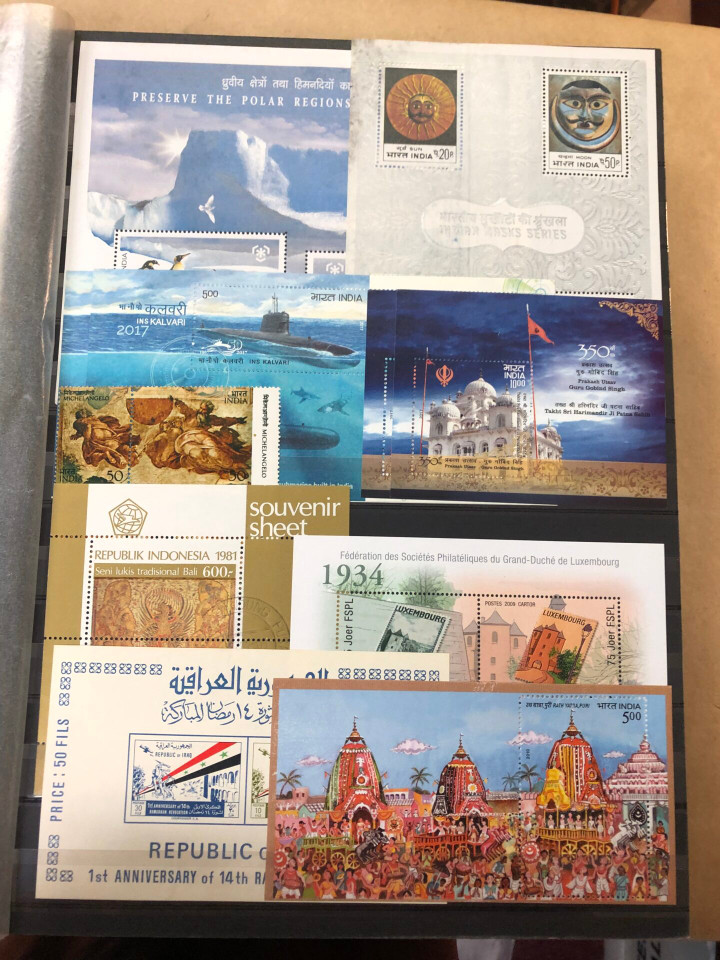 SELECTION OF MINT INTERNATIONAL SOUVENIR SHEETS – 426376