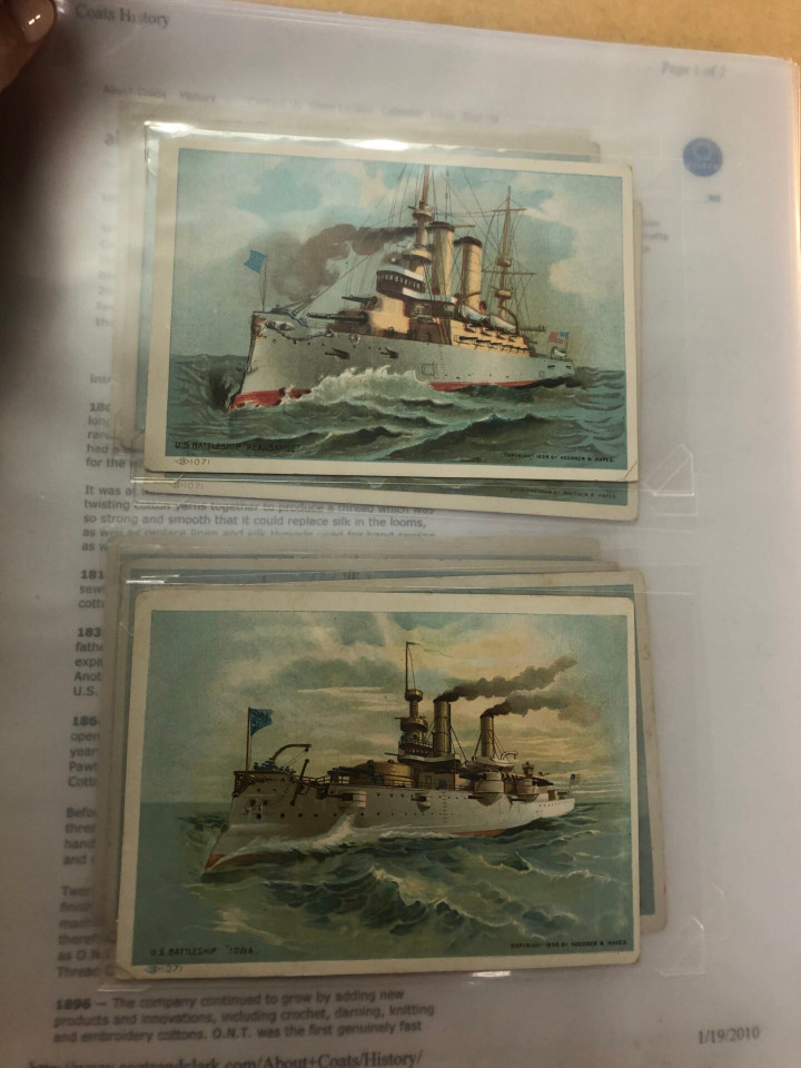 SINGER TRADE CARDS - SPECIALIST COLLECTION - 426411