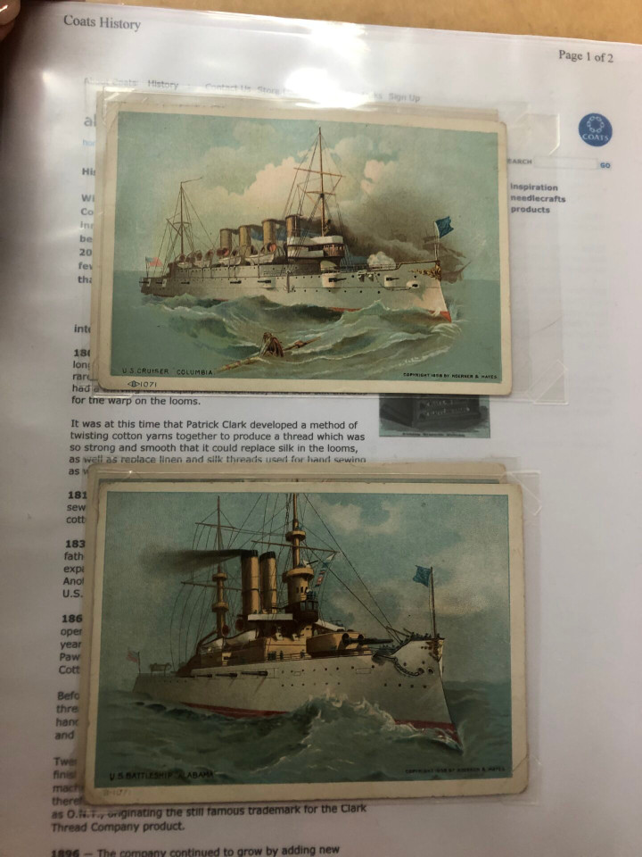 SINGER TRADE CARDS - SPECIALIST COLLECTION - 426411