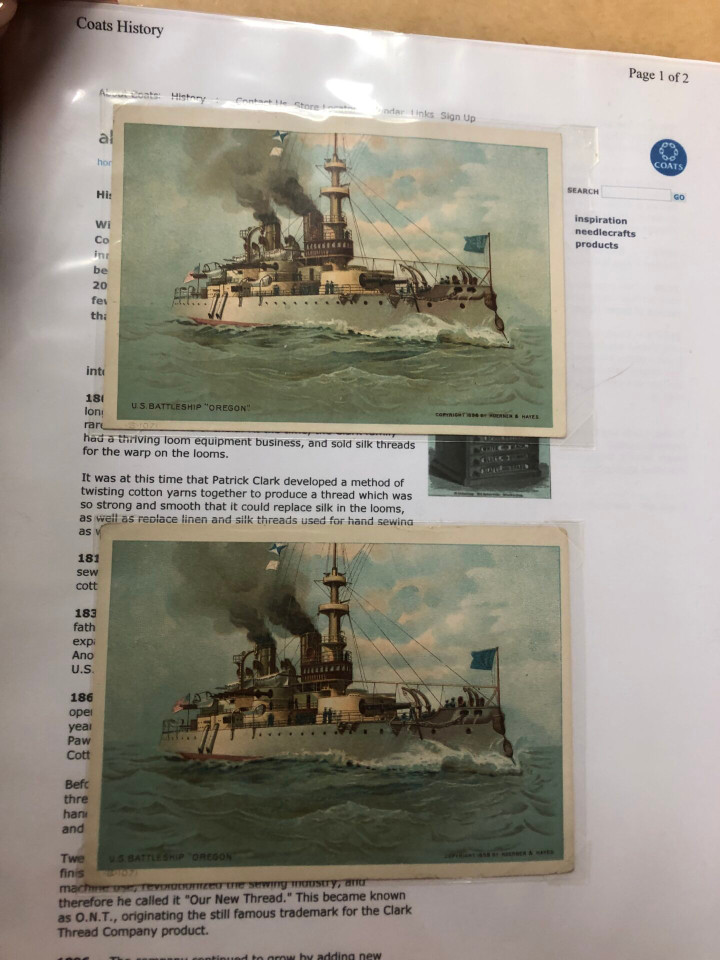 SINGER TRADE CARDS - SPECIALIST COLLECTION - 426411