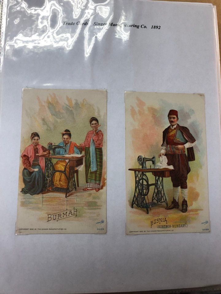 SINGER TRADE CARDS - SPECIALIST COLLECTION - 426411