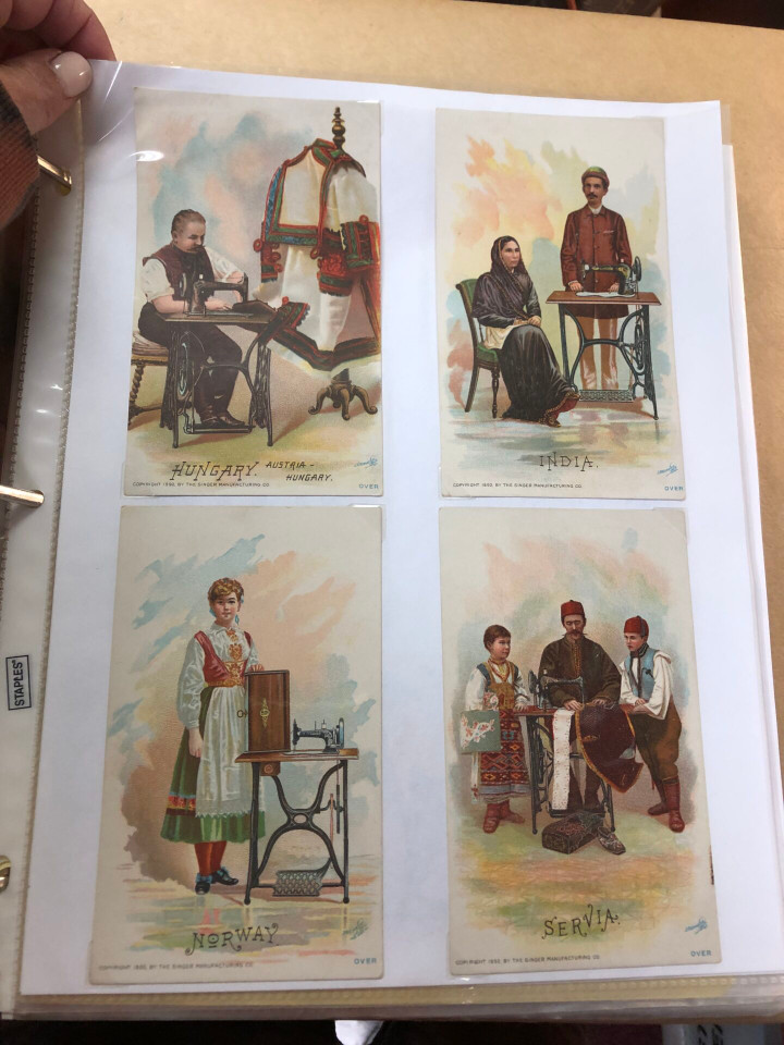 SINGER TRADE CARDS - SPECIALIST COLLECTION - 426411