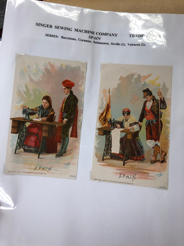 SINGER TRADE CARDS - SPECIALIST COLLECTION - 426411