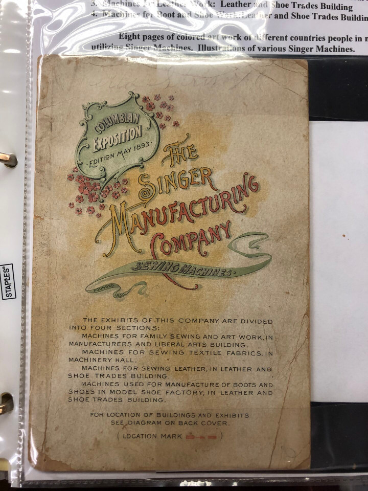 SINGER TRADE CARDS - SPECIALIST COLLECTION - 426411