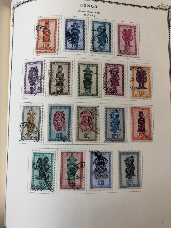 Scott Specialty album covering BELGIUM from the very dawn of philately through the 1970s