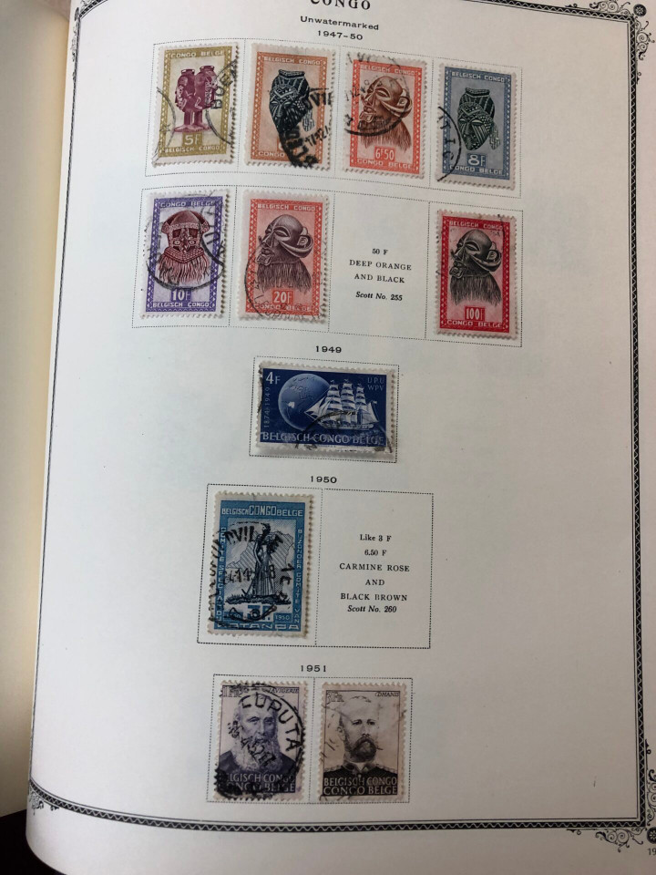 Scott Specialty album covering BELGIUM from the very dawn of philately through the 1970s