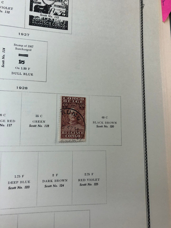 Scott Specialty album covering BELGIUM from the very dawn of philately through the 1970s