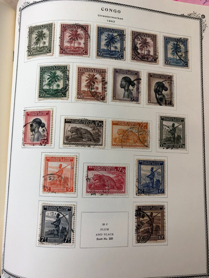 Scott Specialty album covering BELGIUM from the very dawn of philately through the 1970s