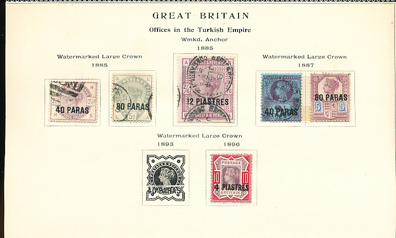 GREAT BRITAIN – HIGH VALUE 19th CENTURY COLLECTION – 426338